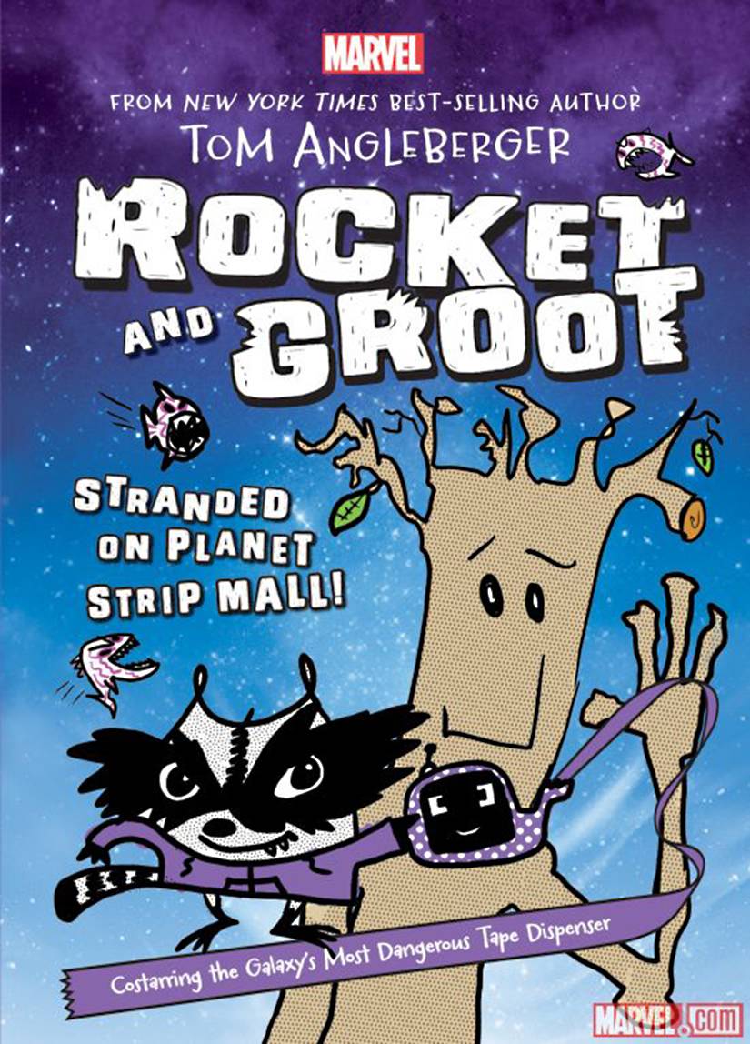 ROCKET & GROOT: STRANDED ON PLANET STRIPMALL Young Readers Novel