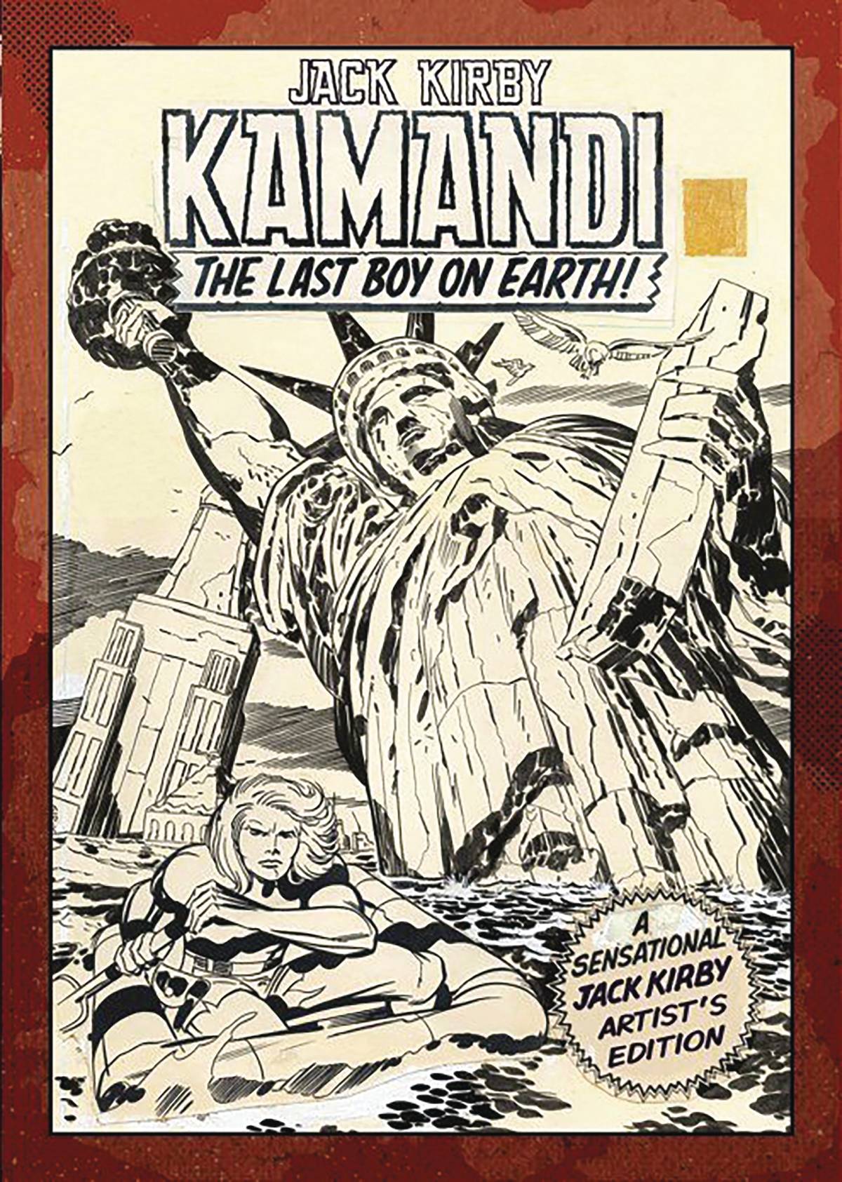 KAMANDI by Jack Kirby ARTIST'S EDITION VOL 02 HC