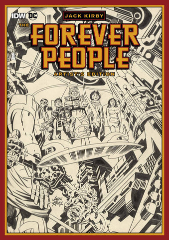 FOREVER PEOPLE by Jack Kirby ARTIST'S EDITION HC