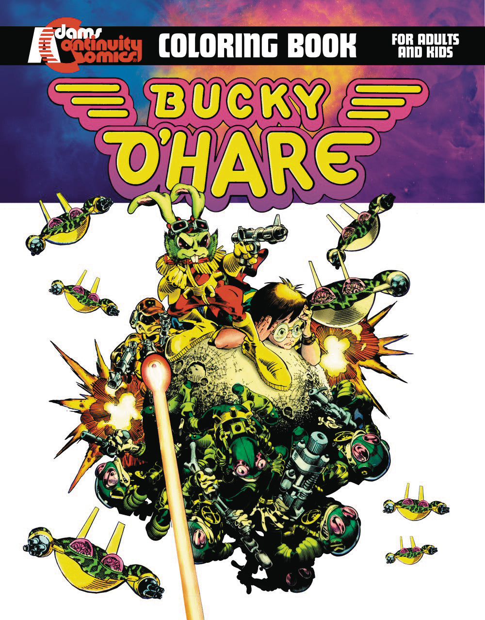 BUCKY O'HARE GRAPHIC NOVEL COLORING BOOK