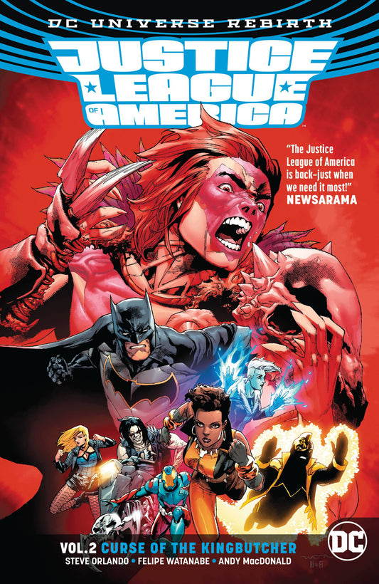 JUSTICE LEAGUE OF AMERICA (Rebirth) VOL 02: KINGBUTCHER