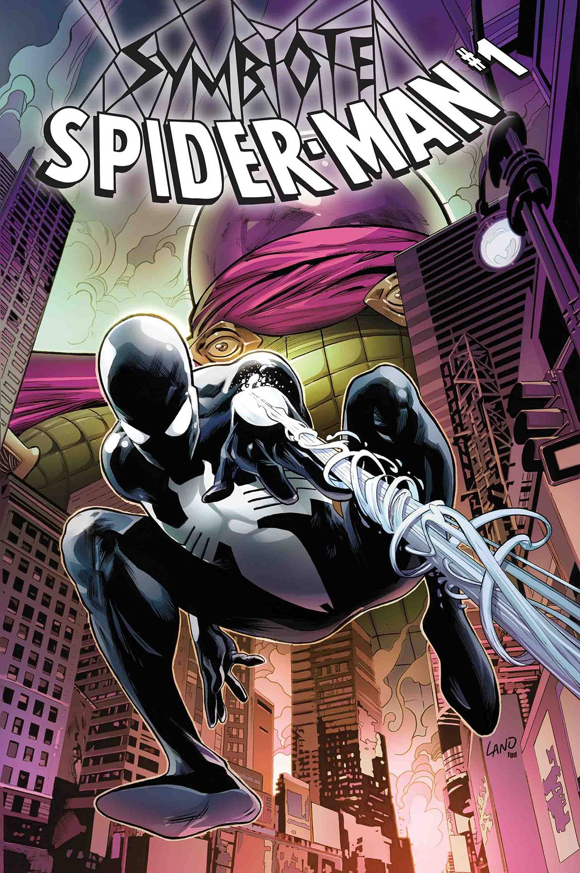 SYMBIOTE SPIDER-MAN #1 BY LAND POSTER