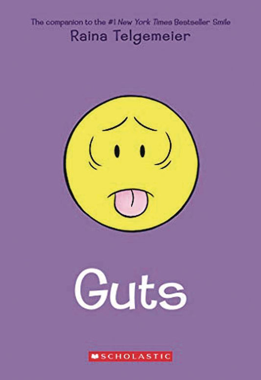 Raina Telgemeier's GUTS GN