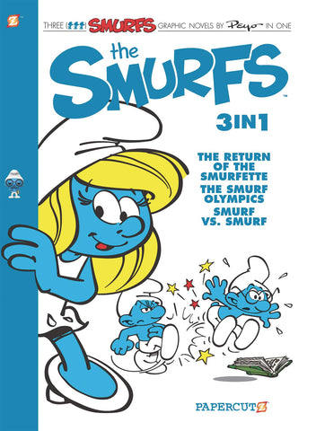 SMURFS 3-IN-1 VOL 04 GN