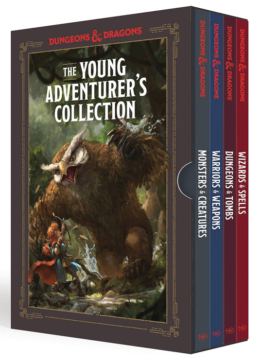 YOUNG ADVENTURER'S GUIDE TO D&D: 4 HC BOX SET