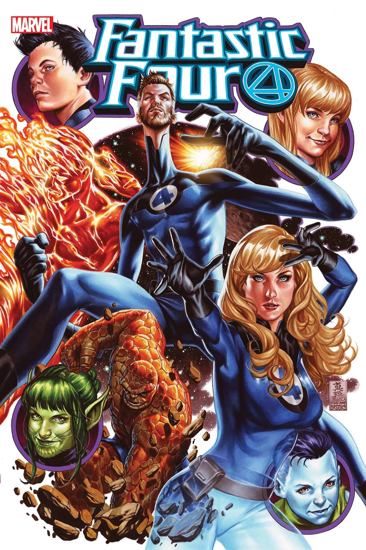 FANTASTIC FOUR #25 BY MARK BROOKS POSTER