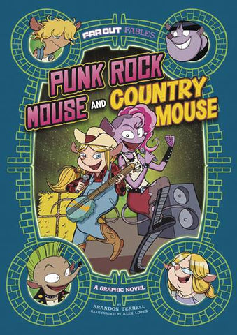 FAR OUT FABLES: PUNK ROCK MOUSE & COUNTRY MOUSE GN