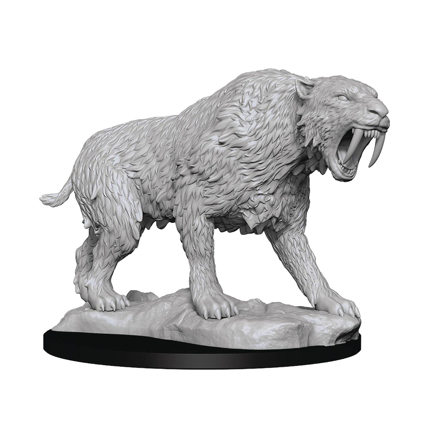 D&D: SABER-TOOTHED TIGER Unpainted Miniature