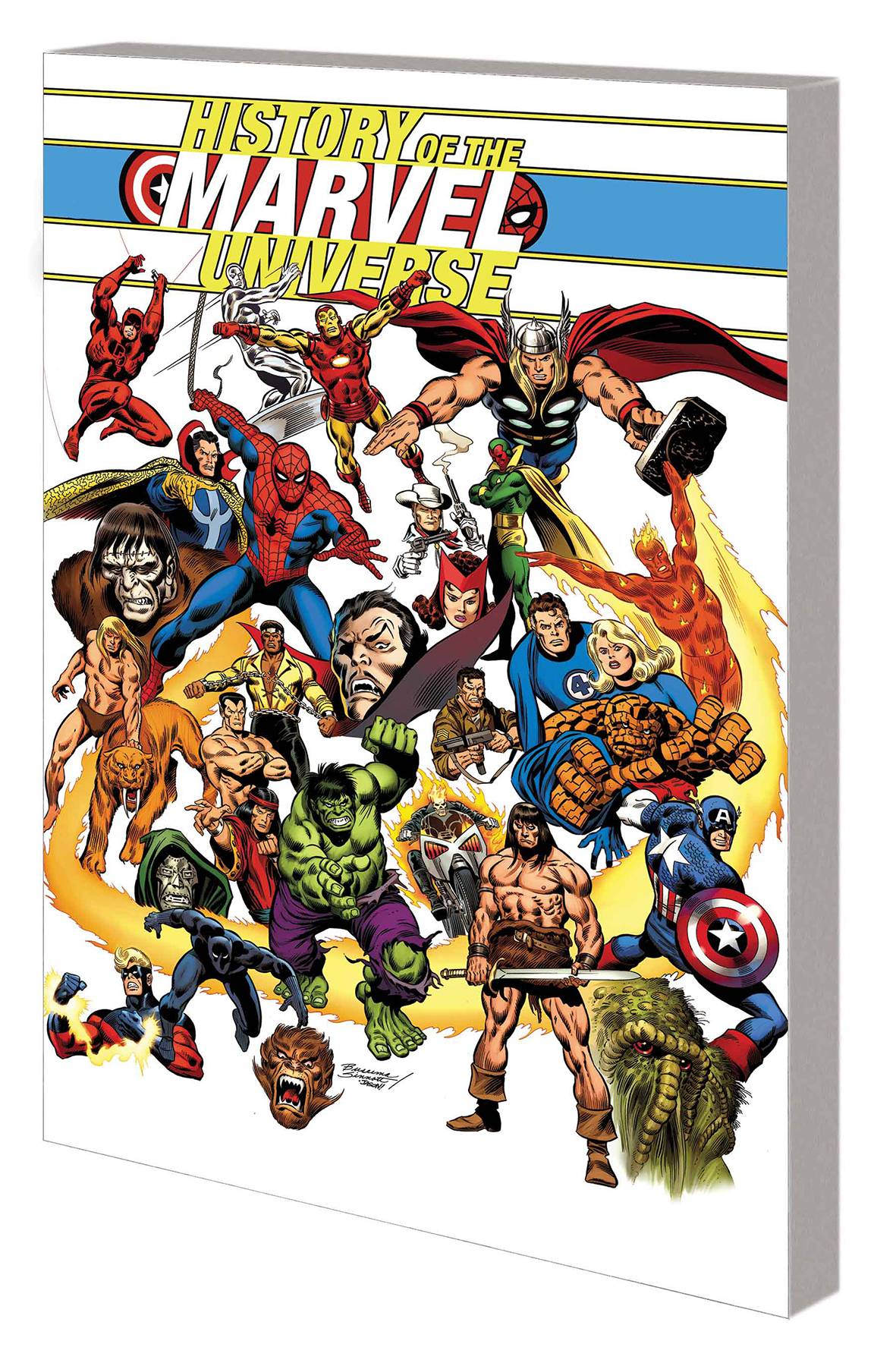 HISTORY OF THE MARVEL UNIVERSE (Direct Market Variant)