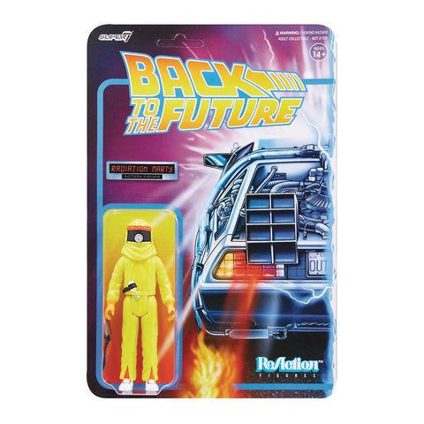 ReAction: BACK TO THE FUTURE - RADIATION SUIT MARTY Action Figure