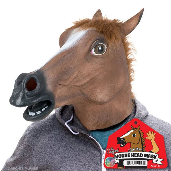 The Original HORSE HEAD MASK (Adult Size)