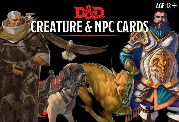 D&D CREATURE & NPC CARDS