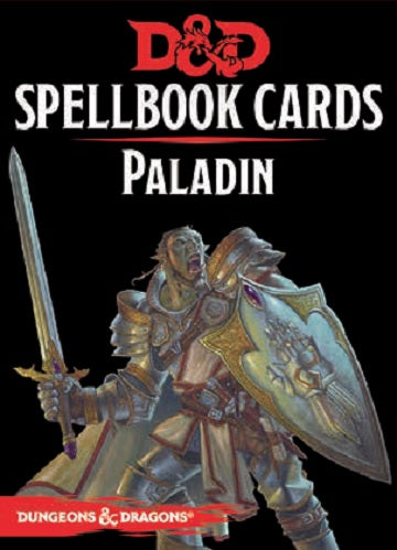 D&D SPELLBOOK CARDS: PALADIN