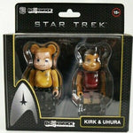 BEARBRICK STAR TREK: KIRK & UHURA 2-Pack